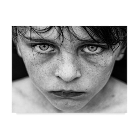 Eric Drigny 'Charlies Face' Canvas Art,24x32